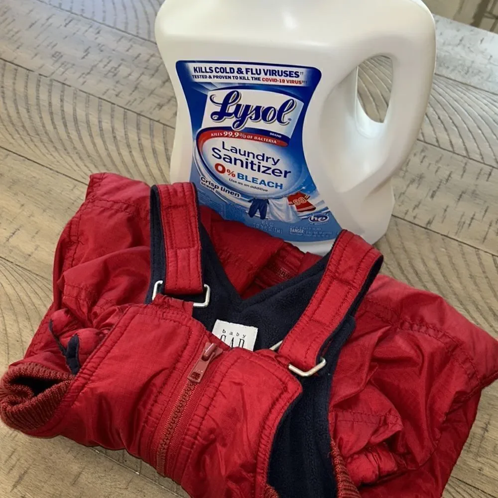 Baby Gap Snow ⛄️ FleeceLined ‘Ski’ ⛷️ Bib Pants. 2 zippers Easy In & Out.